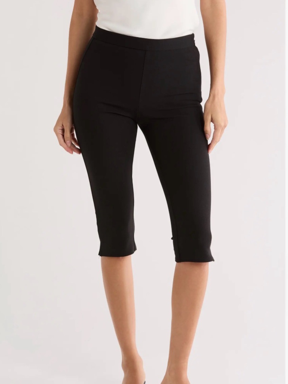 Leith Stretch Crepe Capri Pants size 6 NWT